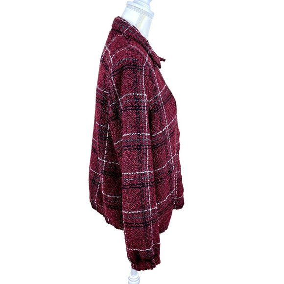 Alfred Dunner lined plaid jacket/blazer, size 12 - Picture 4 of 9